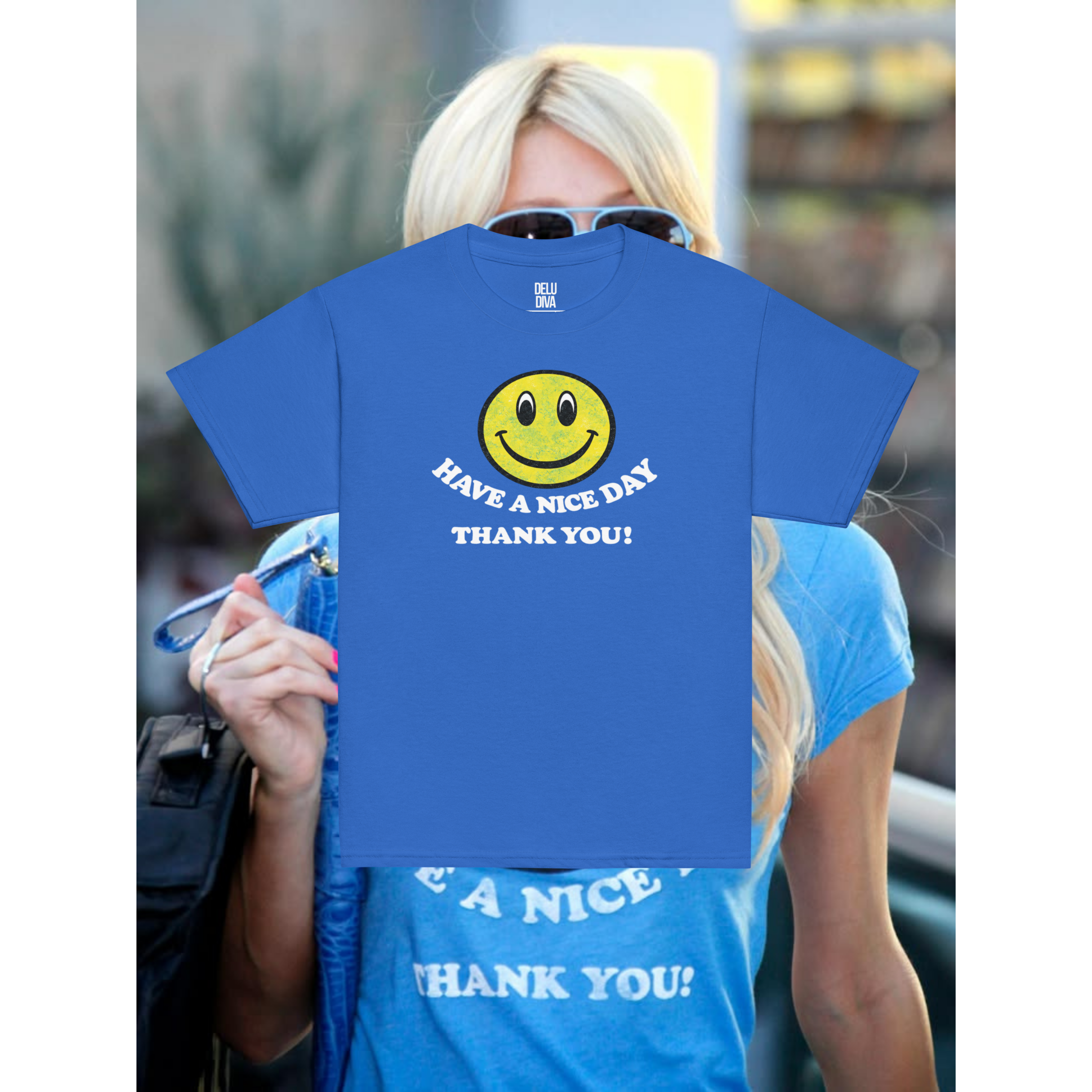 Have A Nice Day Baby Tee (Paris Hilton)