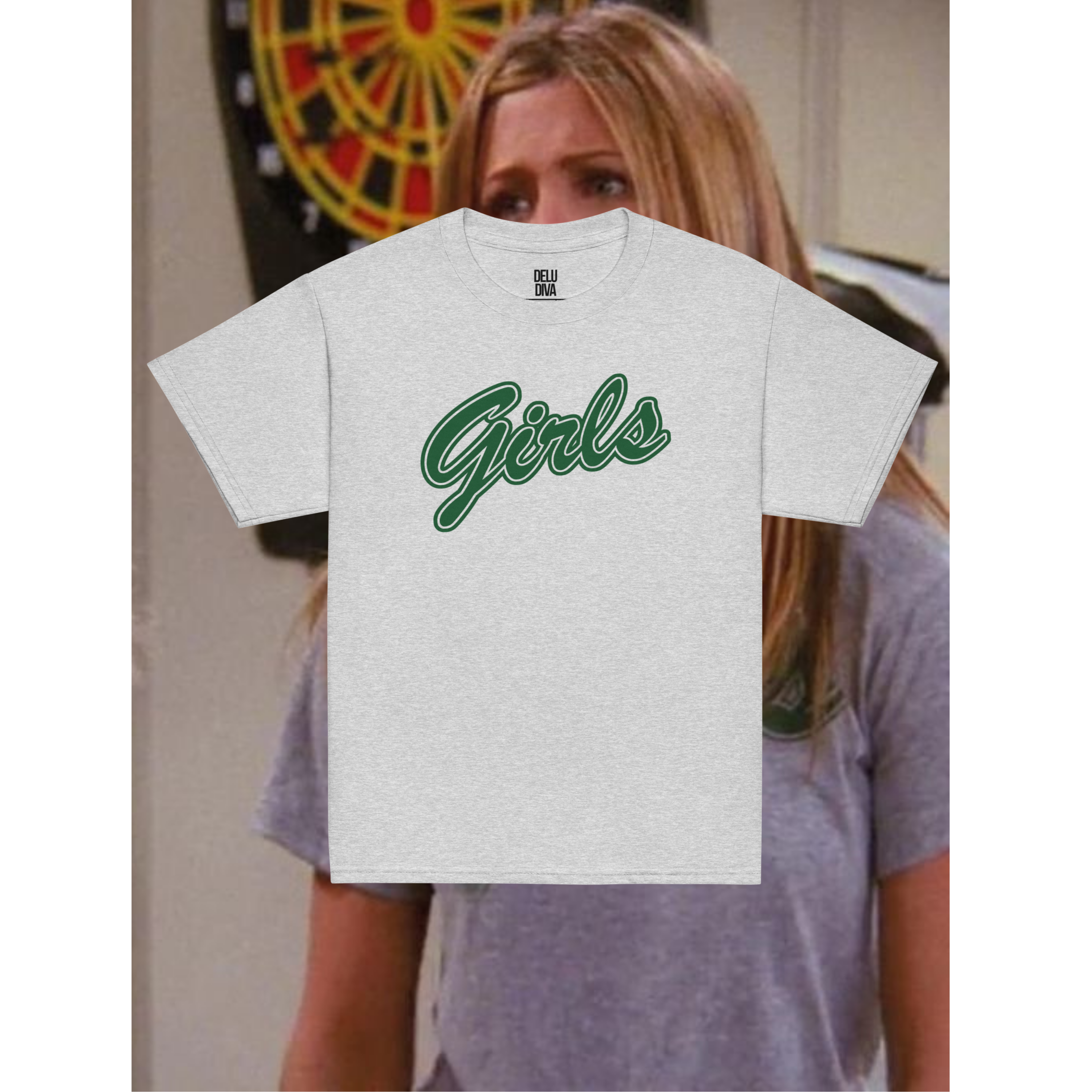 Green Girls Baby Tee (Rachel Green From Friends)