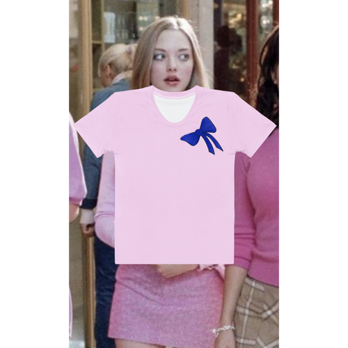 Blue Bow Shirt (Karen Smith From Mean Girls)