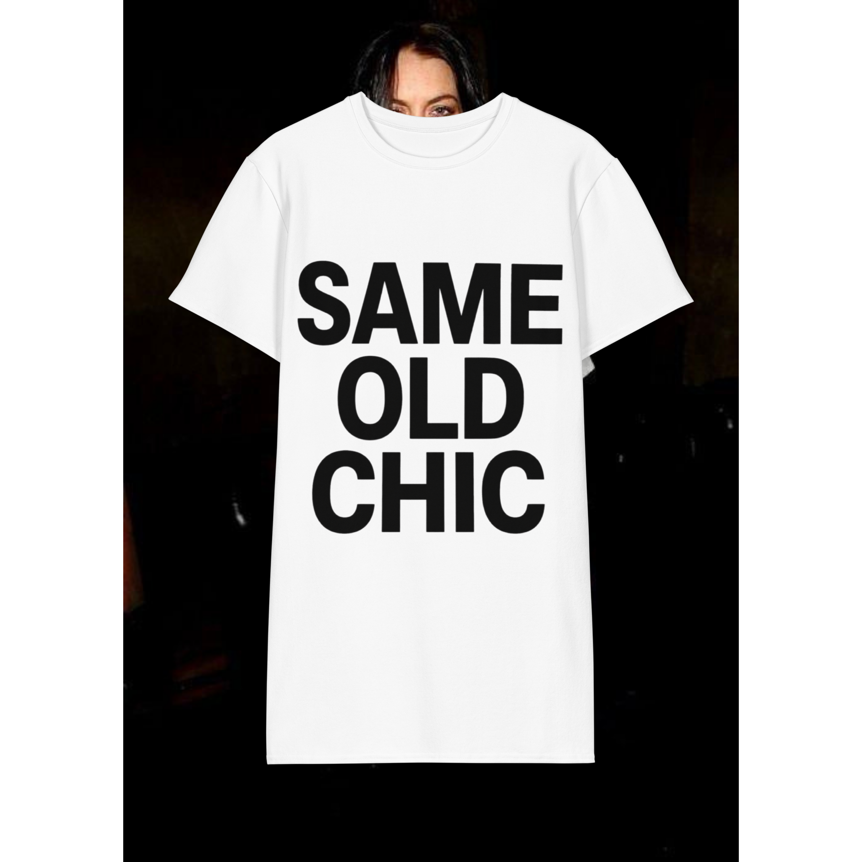 Same Old Chic T-shirt Dress (Lindsey Lohan)