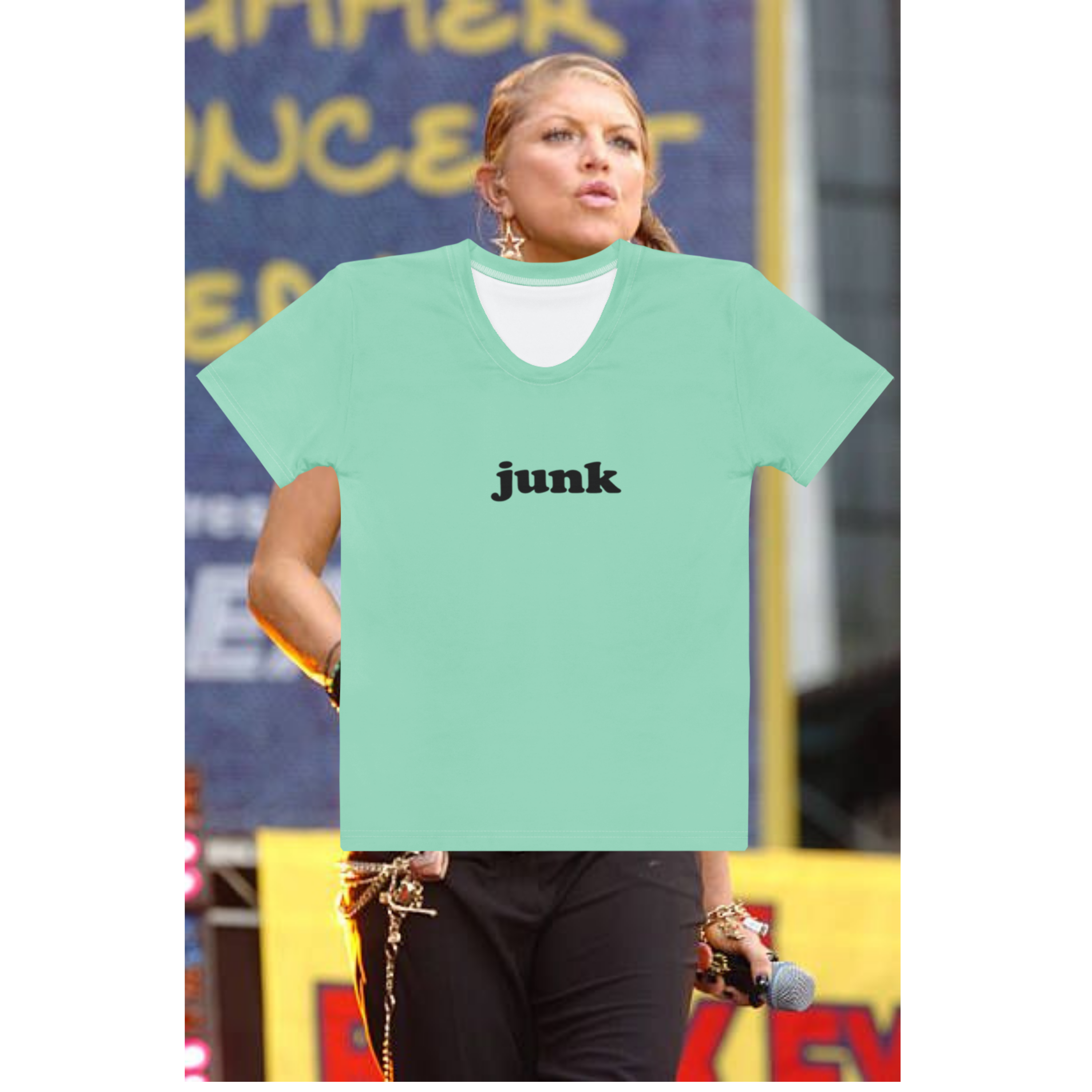 Junk T-Shirt (Fergie from the Black Eyed Peas)