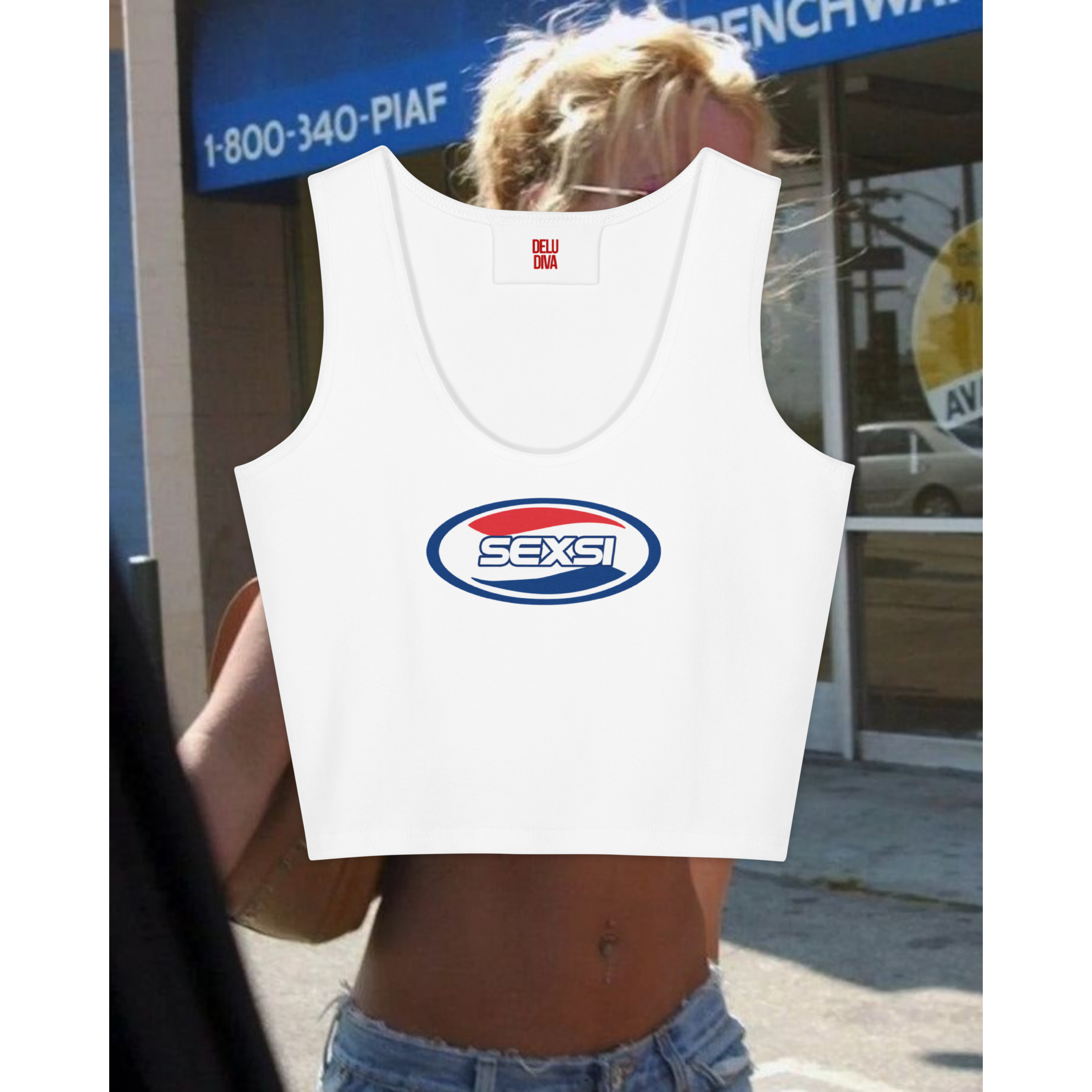 Sexsi Pepsi Crop Top (Britney Spears)