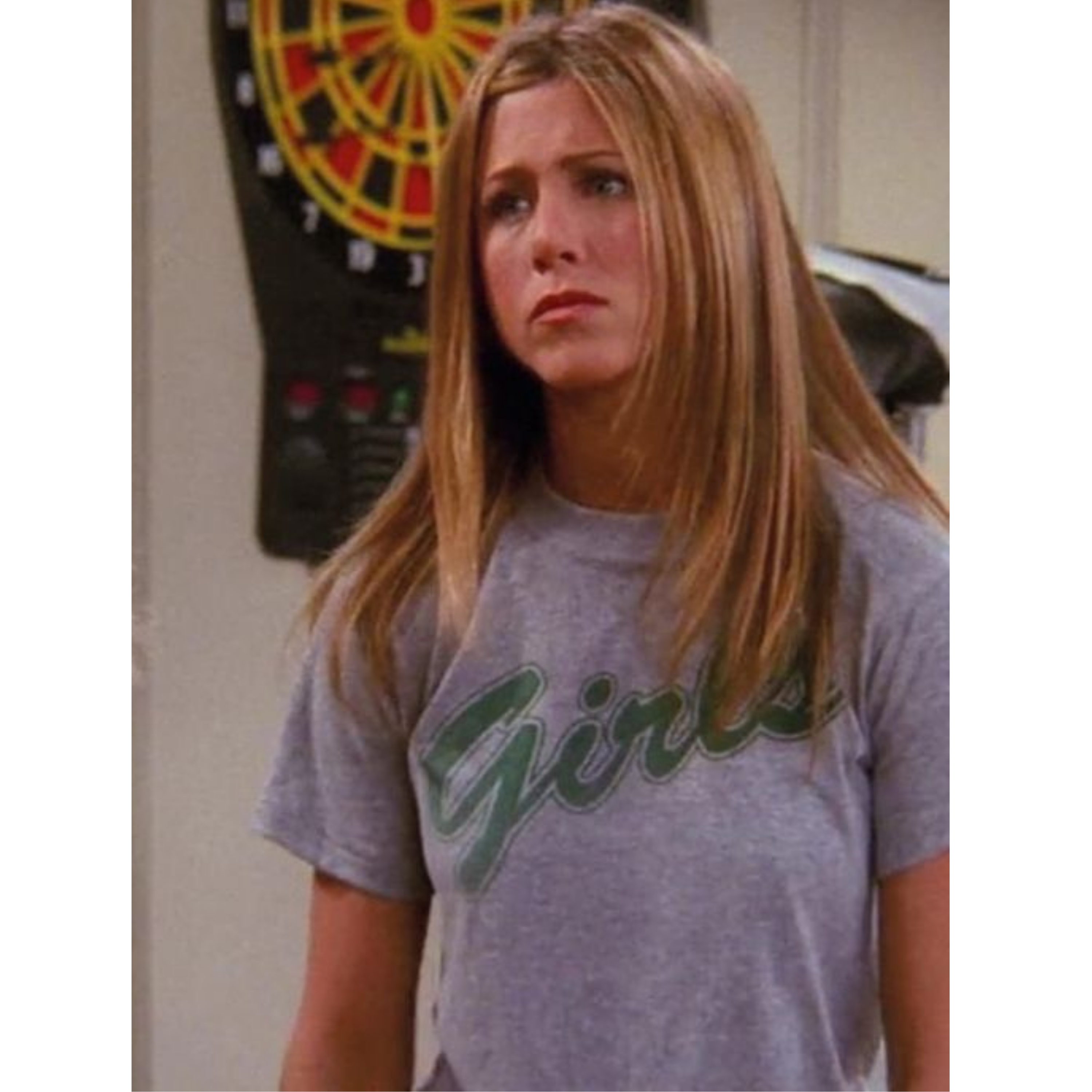 Green Girls Baby Tee (Rachel Green From Friends)