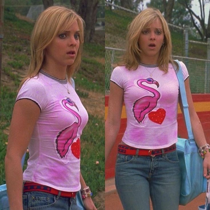 Pink Flamingo T-Shirt (April From The Hot Chick)